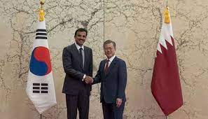 South Korean president seeks stronger ties with Qatar